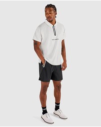 Malbon - Performance Zip Raglan Polo