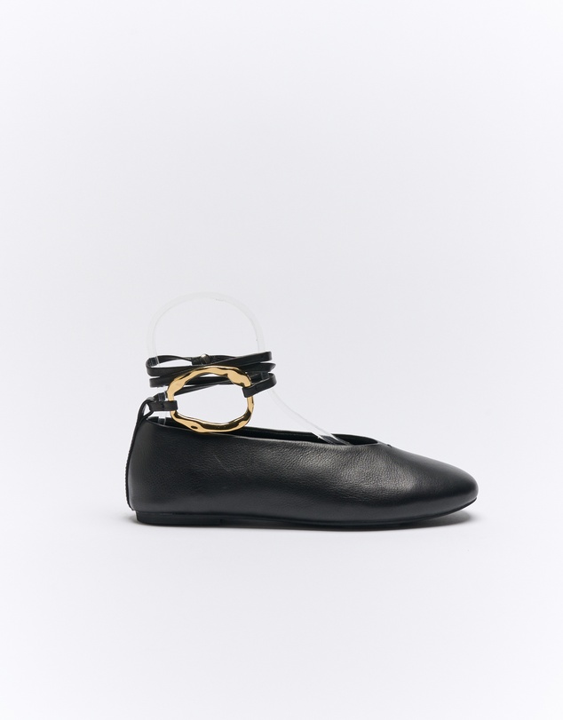 Goldie The Label - Zinnia Leather Ballet