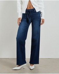 DRICOPER DENIM - Molly Mid Rise Straight Leg Jeans