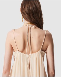 & Other Stories - Embroidered Strappy Top