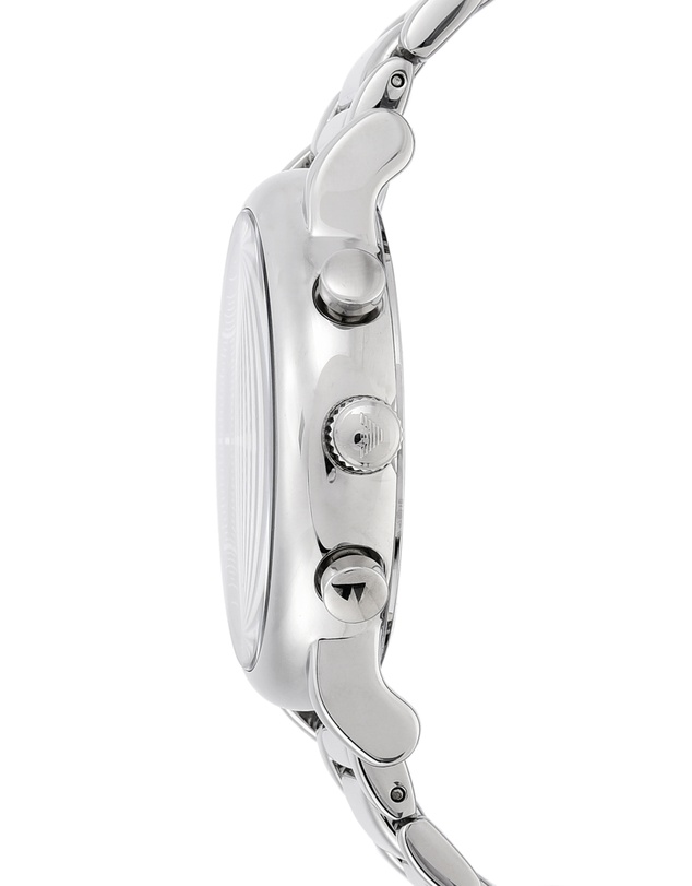 Emporio Armani - Silver Tone Chronograph Watch