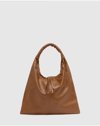 Florence - Elizabeth Tan Hobo Leather Bag