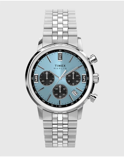 TIMEX - Marlin® Chronograph Tachymeter 40mm Stainless Steel Bracelet Watch
