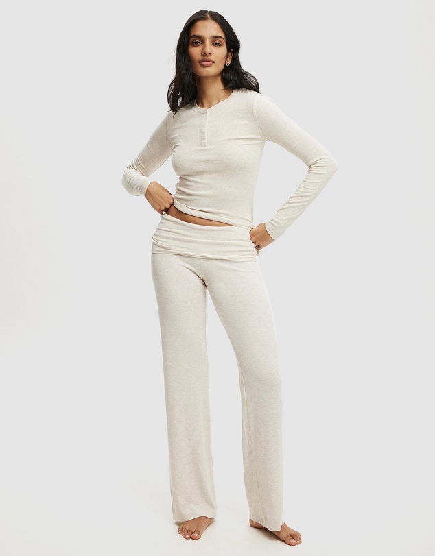 Cotton On Body - Sleep Recovery Roll Waist Pants