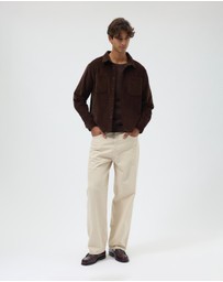 AERE - Lightweight Organic Cotton Crew Neck Knit Jumper