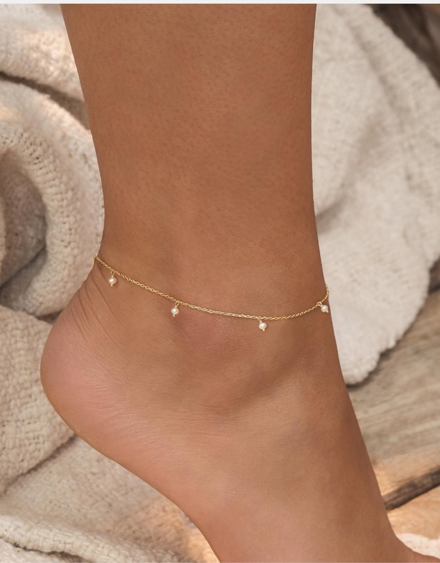 By Charlotte - Peace Anklet