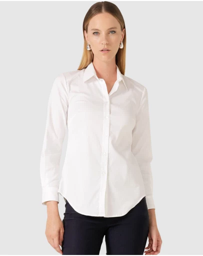 SACHA DRAKE - Classic White Shirt