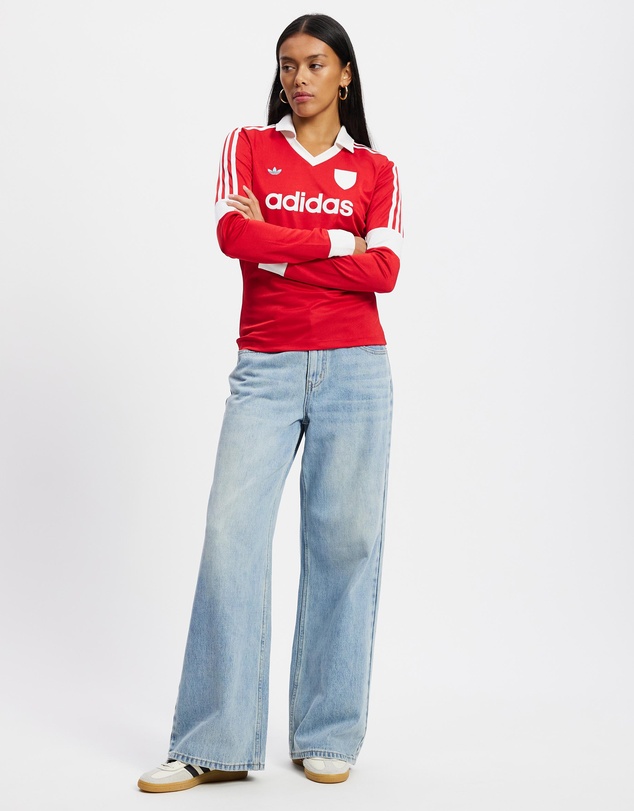 adidas Originals - Graphic Football Long Sleeve With Collar