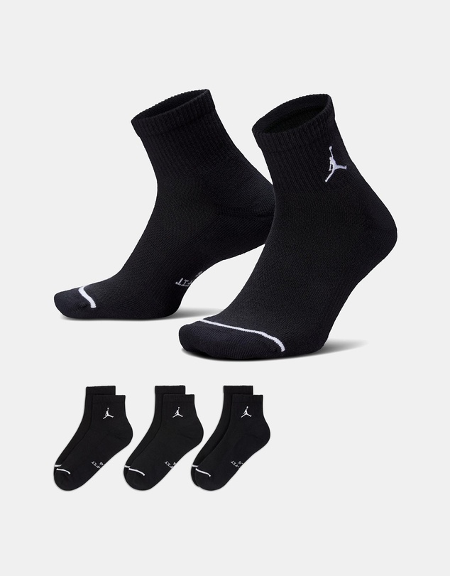 Nike - 3-Pack Jordan Everyday Elevated Ankle Socks