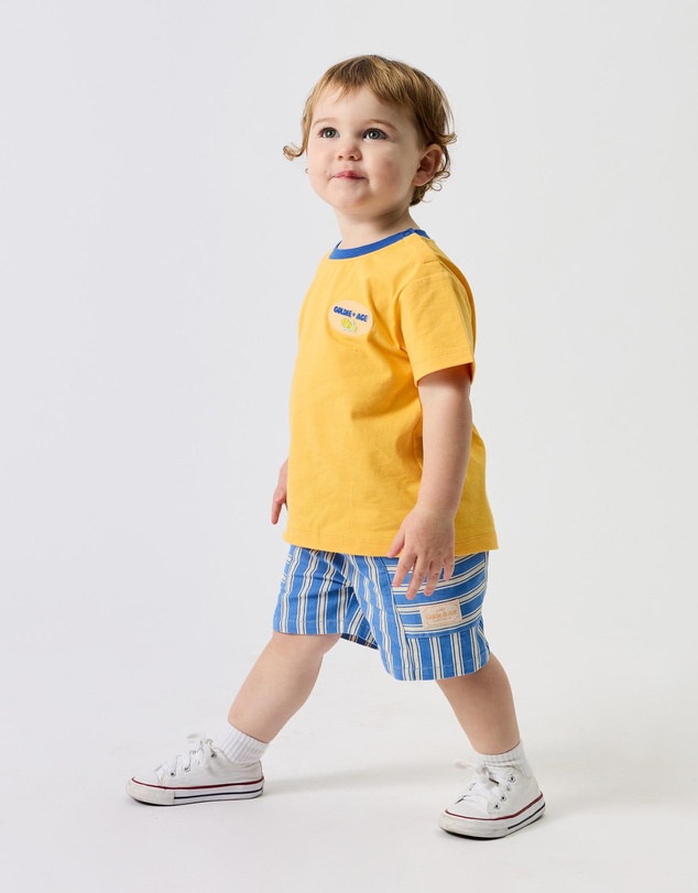 Goldie + Ace - Contrast T-Shirt - ICONIC EXCLUSIVE - Babies-Kids