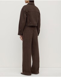 Assembly Label - Cropped Denim Jacket