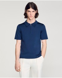 Sandro - Pablo Zip Sweater
