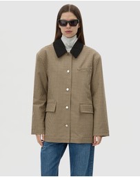 C&M CAMILLA AND MARC - Sage Check Jacket