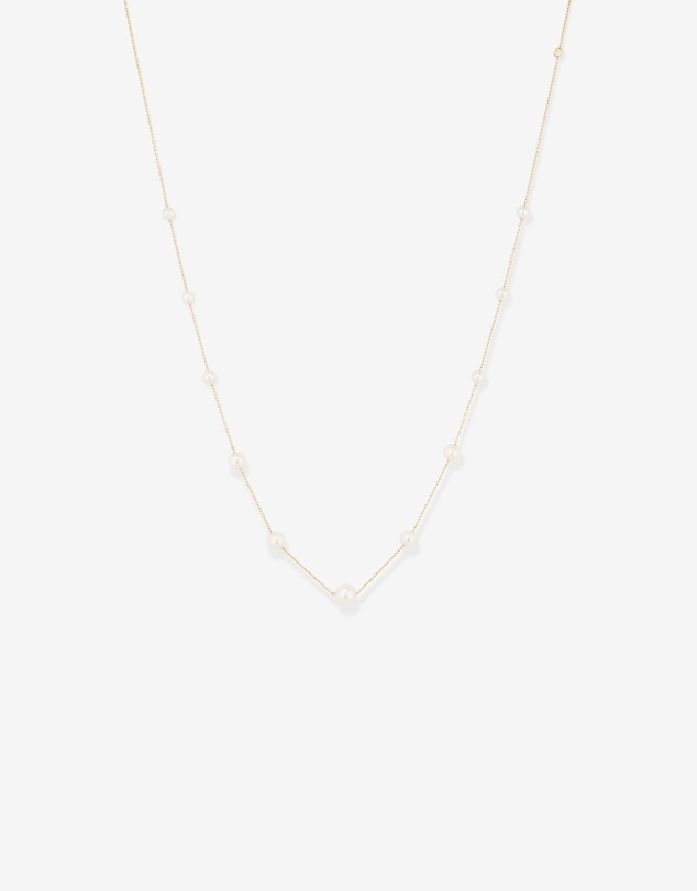 Michael Hill - Cultured Freshwater Pearl Necklace in 10kt Yellow Gold