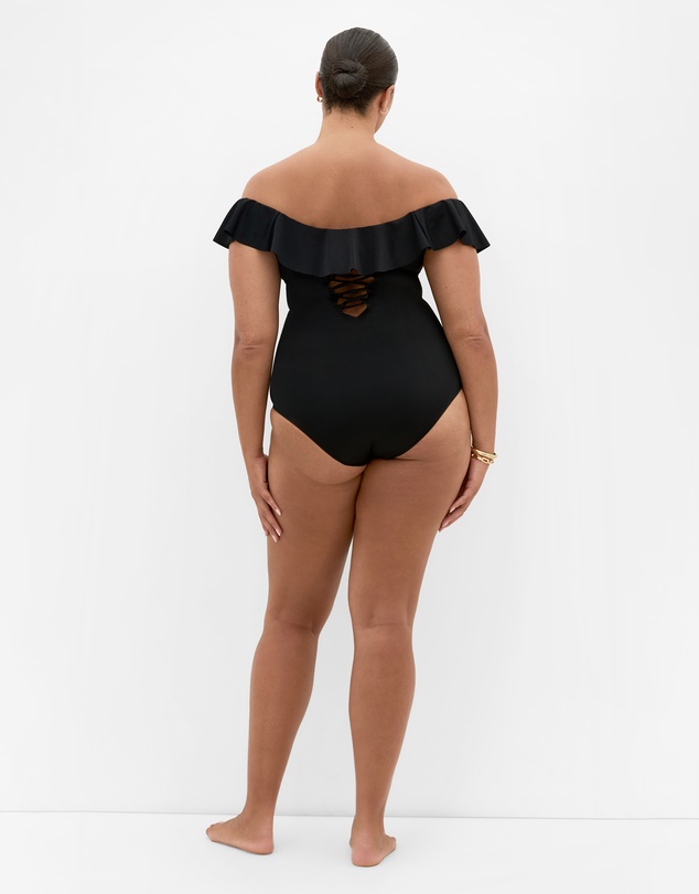 City Chic - Amalfi Off Shoulder 1 Piece