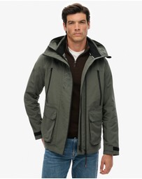 Superdry - Slim Fit Hood Ultimate Embroidered Windbreaker