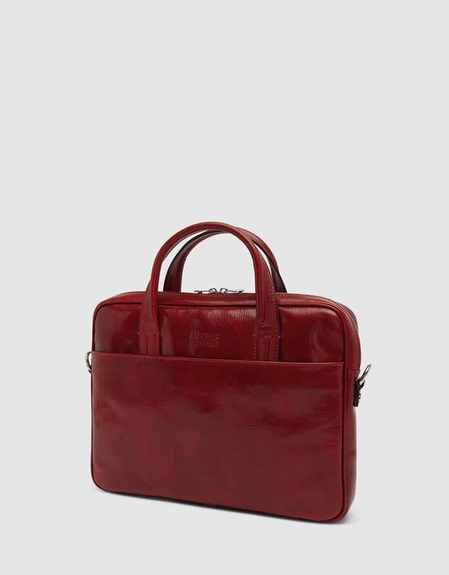 Republic of Florence - London Red Briefcase