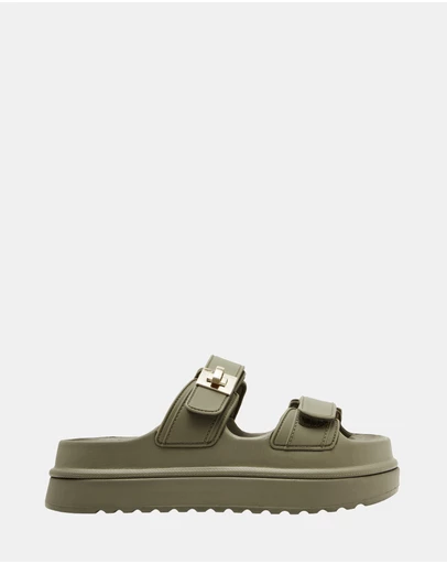 Steve Madden - Bigschmona-J Olive Sandals