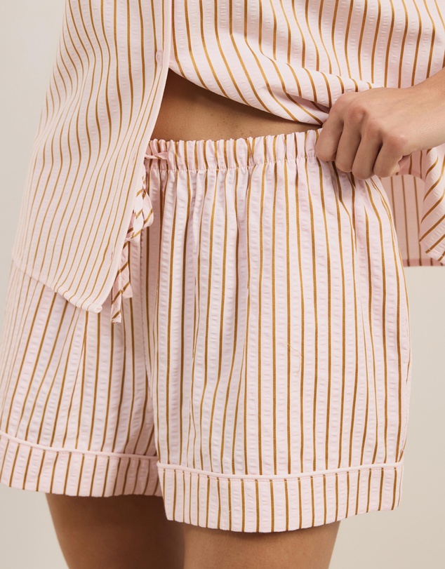 Atmos&Here - Esme Stripe Short Sleeve Pyjama Set