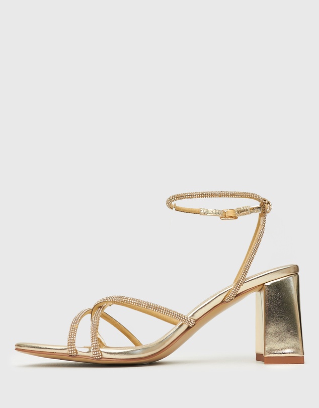 Betts - Nadine 2 Block Heel Strappy Sandals