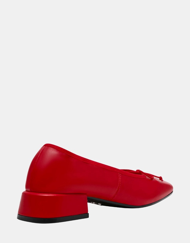 Steve Madden - Pricilla Red Leather Heels