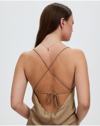 Style Addict - Cross Back Slip Dress