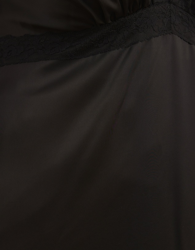 Atmos&Here Curvy - Becca Lace Trim Satin Maxi Dress