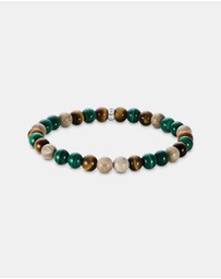 THOMAS SABO - THOMAS SABO Bracelet with earth and green beads