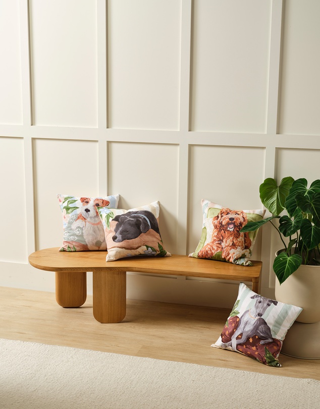 Linen House - Kennel Club Filled Cushion