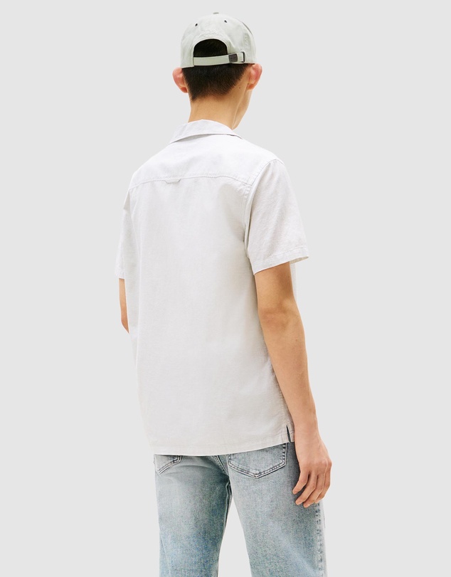 Tommy Jeans - Linen Blend Regular SS Shirt