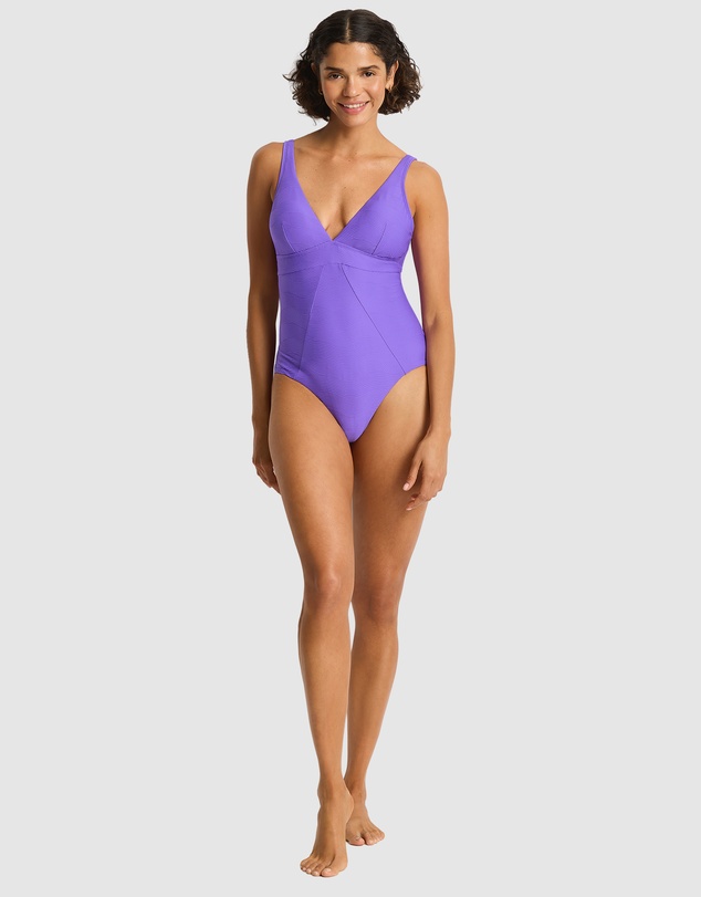 Sea Level Australia - Zen Scoop Back Panel Line One Piece
