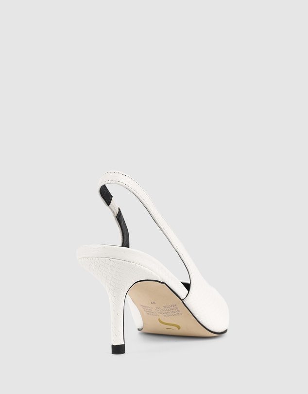 Siren - Yory Slingback Kitten Heels