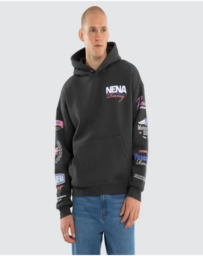Nena & Pasadena - Stream Box Fit Hoodie
