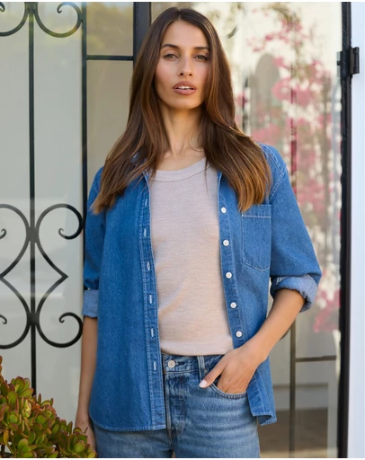 CAMIXA - Denime Linen Shirt