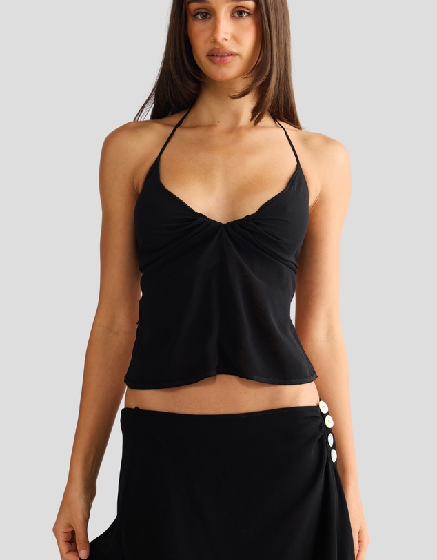 Vacay Swimwear - Aurelia Top Black