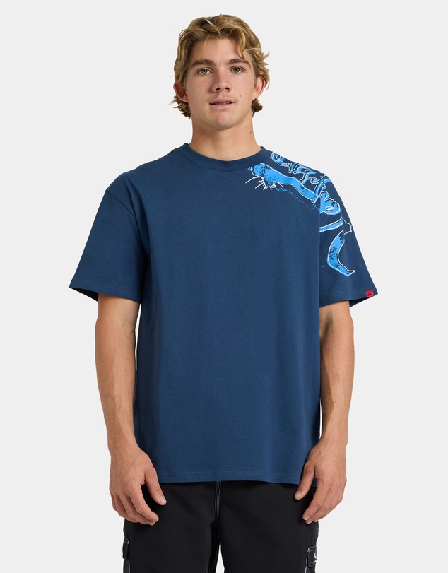 Quiksilver - Mens YG Scrawled Oversized T-Shirt