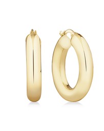 Michael Hill - 15mm Hoop Earrings in 10ct Yellow Gold