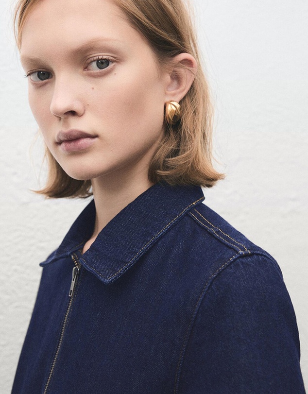 M.N.G - Belt Denim Jumpsuit