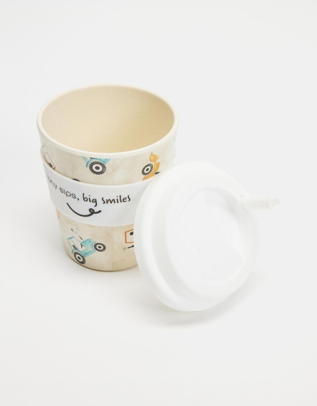 itti bitti - 240ml Reusable Baby Cino Cup With 1 Straws - Dozer