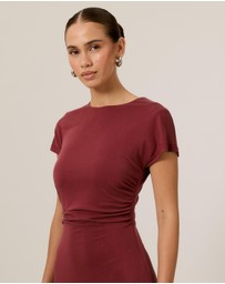 Tussah - Hope Ruched Maxi Dress