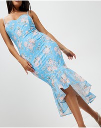 Romance by Honey and Beau - Amalia High Low Maxi Dress