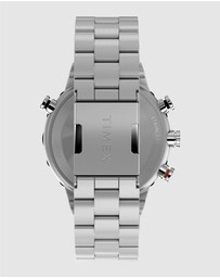 TIMEX - Expedition Tide-Temp-Compass 45mm Stainless Steel Bracelet Watch