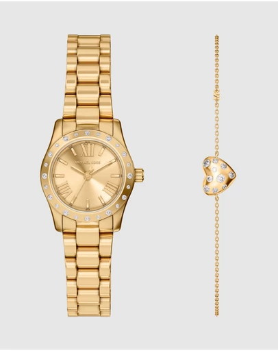 Michael Kors - Lexington Gold Tone Analogue Watch