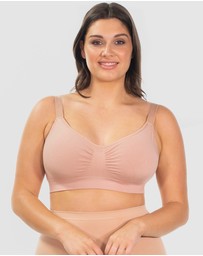 B Free Intimate Apparel - Wire-free Full Bust Bamboo Bra (E-F-G-H) Cup