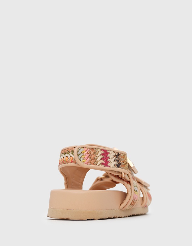 Betts - Majorca Junior Ankle Strap Footbed Sandals