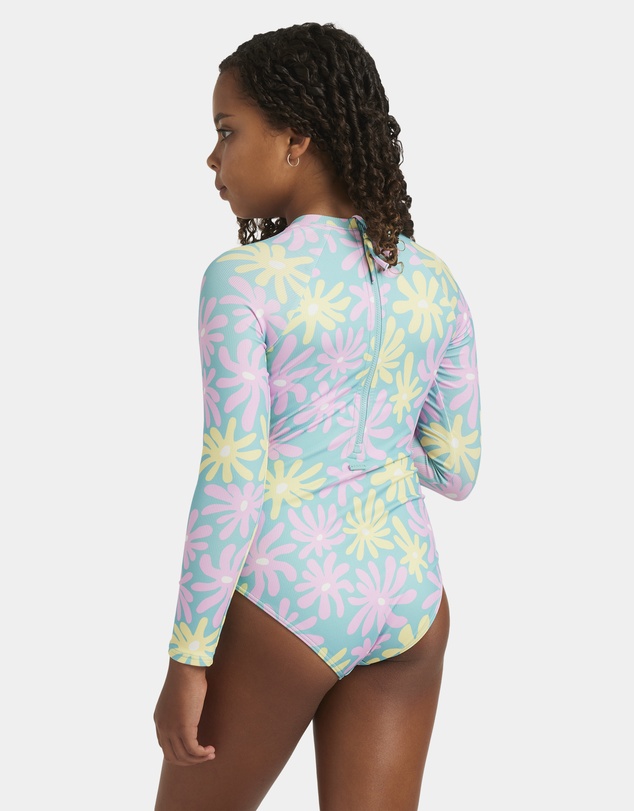 Roxy - Girls 8 to 16 Flower Lover One Piece Rash Vest