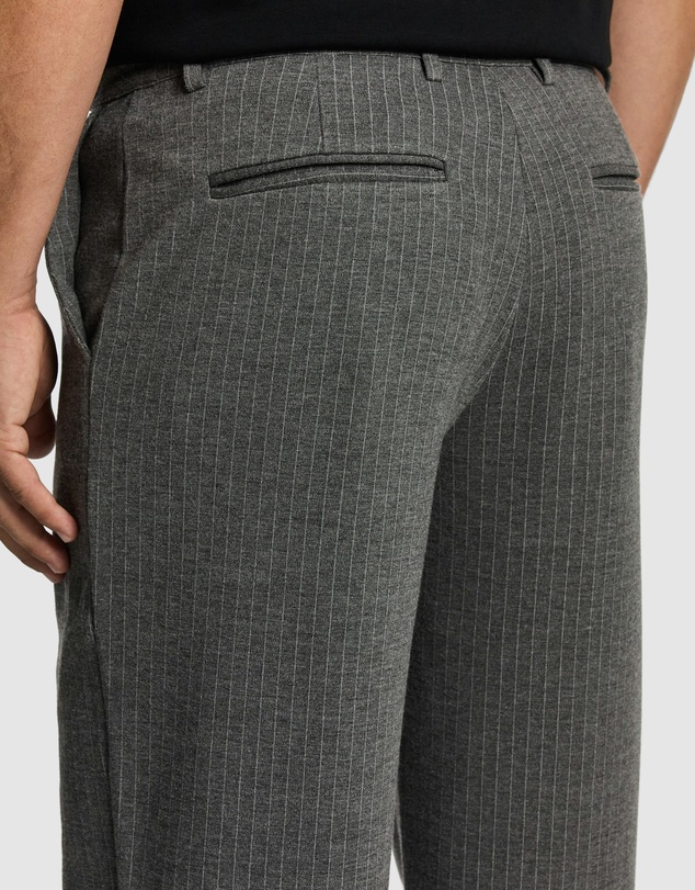 yd. - Phoenix Pinstripe Wide Chino