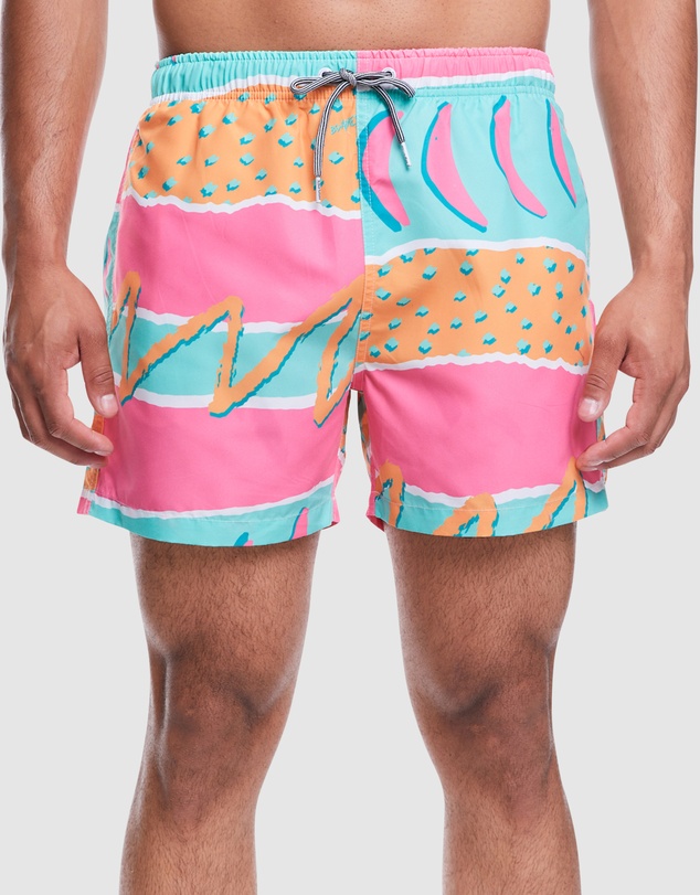 Boardies - Boardies Fresh Prince Mid Length Swim Shorts