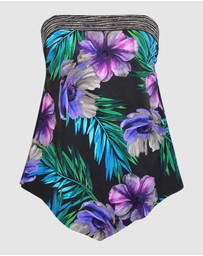Miraclesuit Swimwear  - Flora Aura Hankini Underwired Convertible-to-Strapless Tankini Top