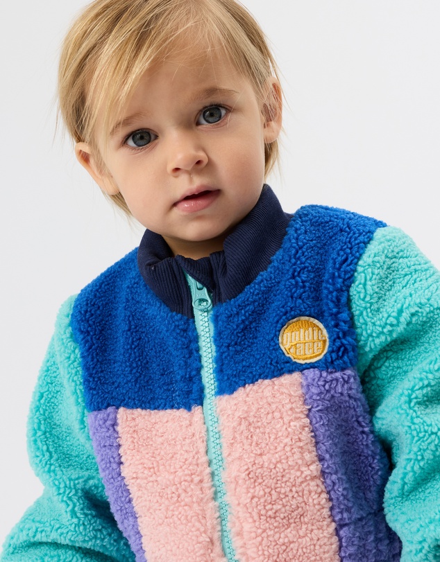 Goldie + Ace - Sherpa Romper Suit - Babies